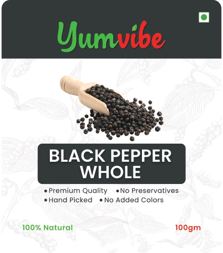 Black Pepper Whole Bold size