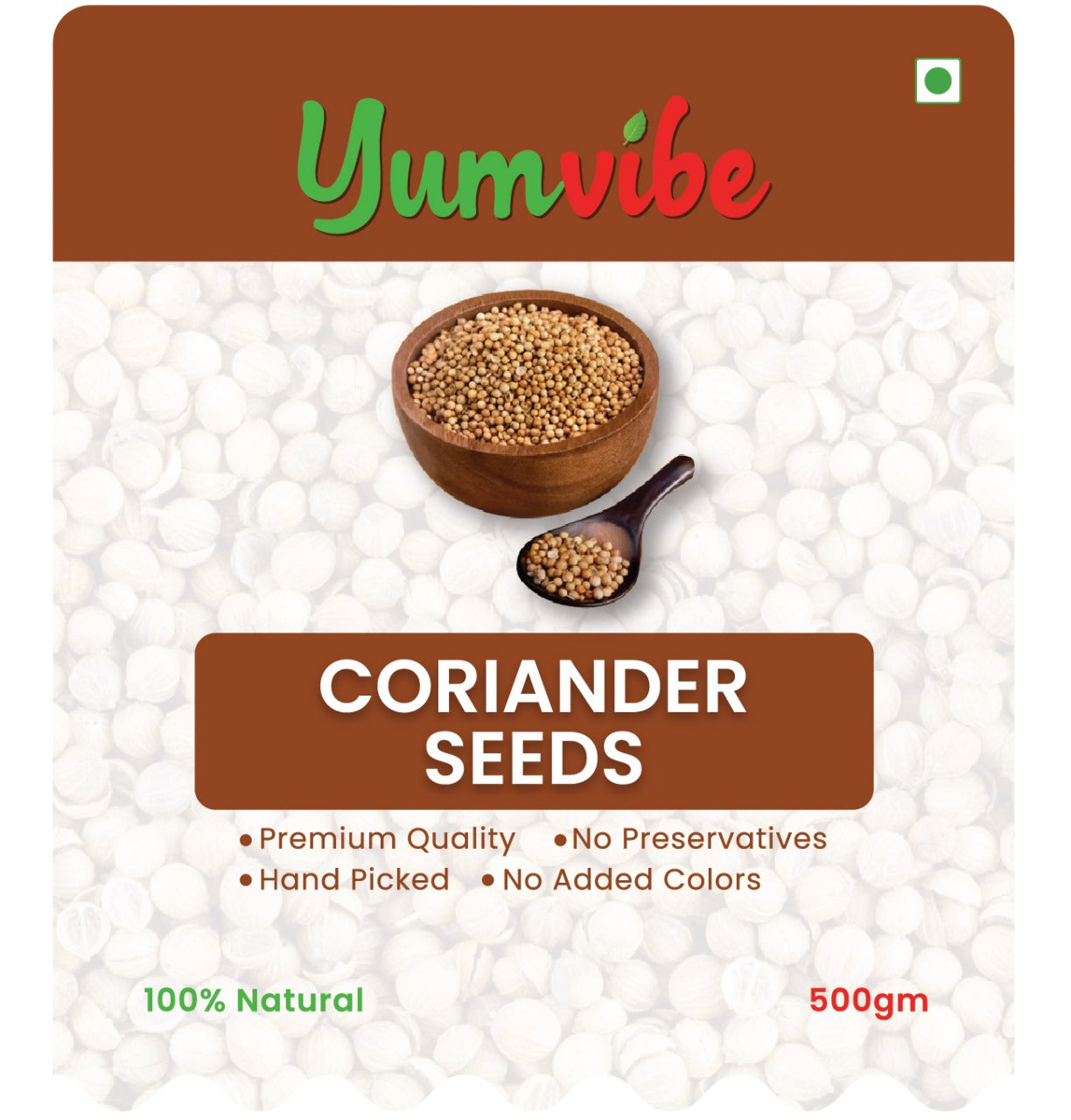 Coriander seeds (dhaniya)