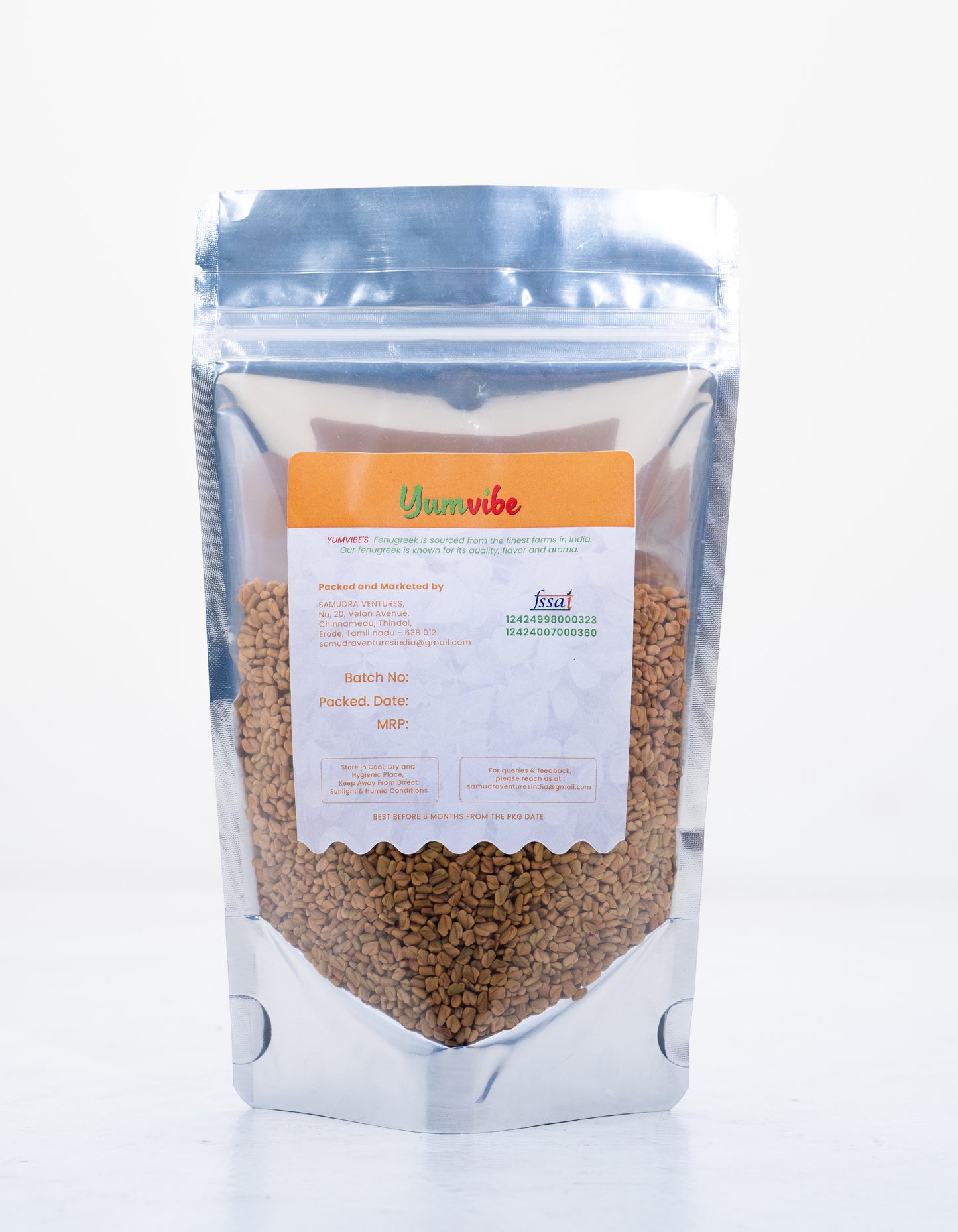 Fenugreek seeds(Methi)